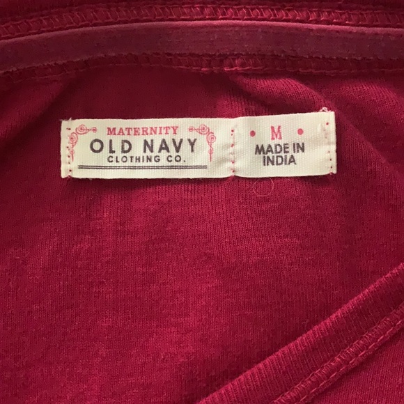 100% Cotton Maternity Top - Picture 7 of 8